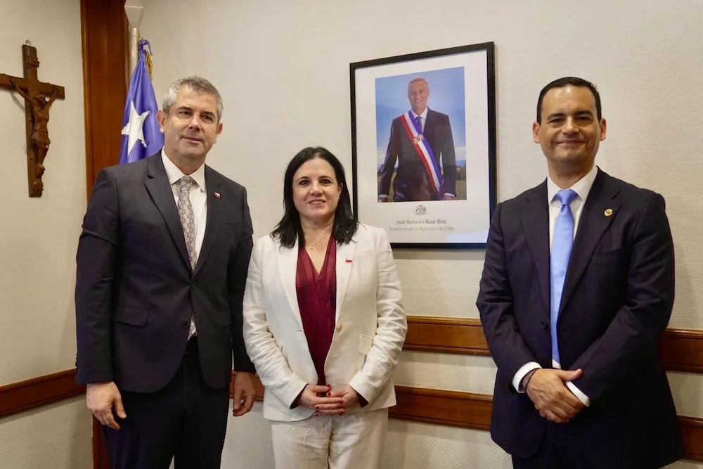 Subsecretario Jouannet - ministra Steinert y fiscal Garrido