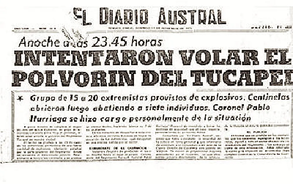 Titular Asalto al Polvorin 1973