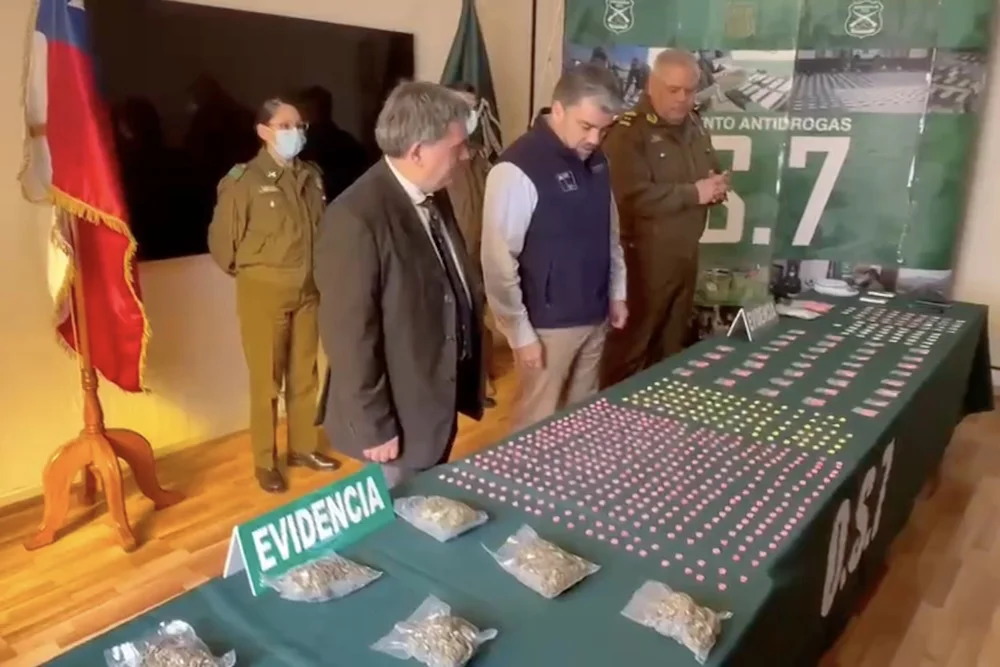 Mayor incautacion de Extasis en la region