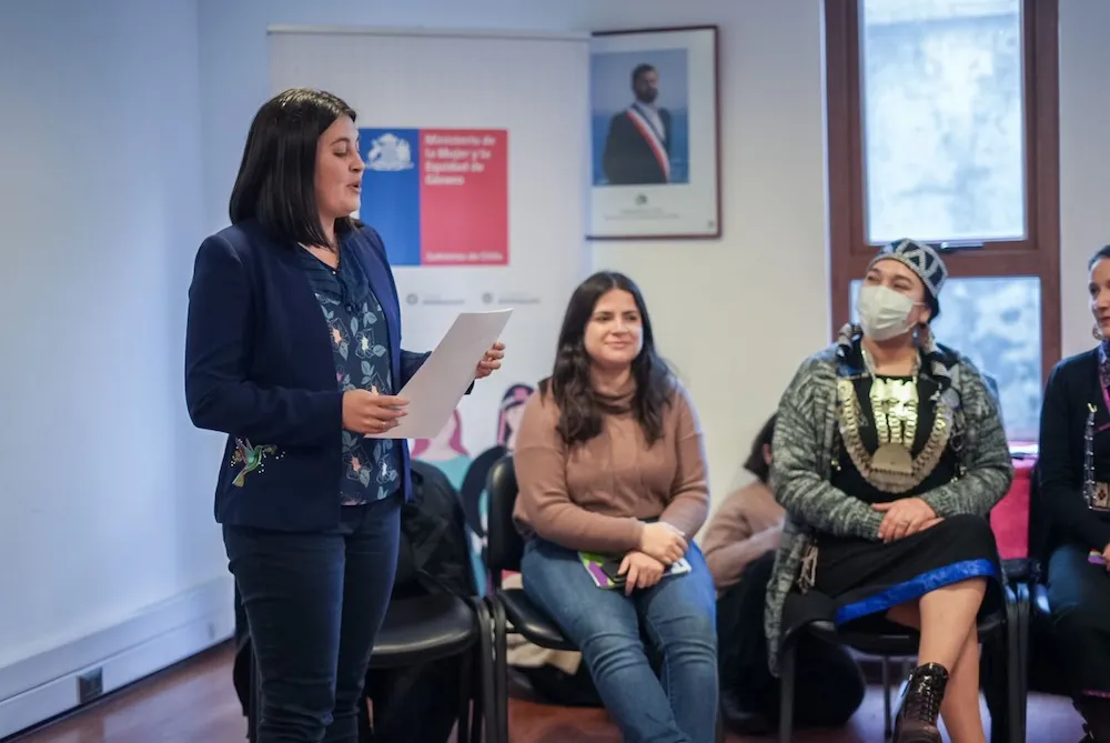 Seremi de la Mujer con exseremi Marcela Vejar