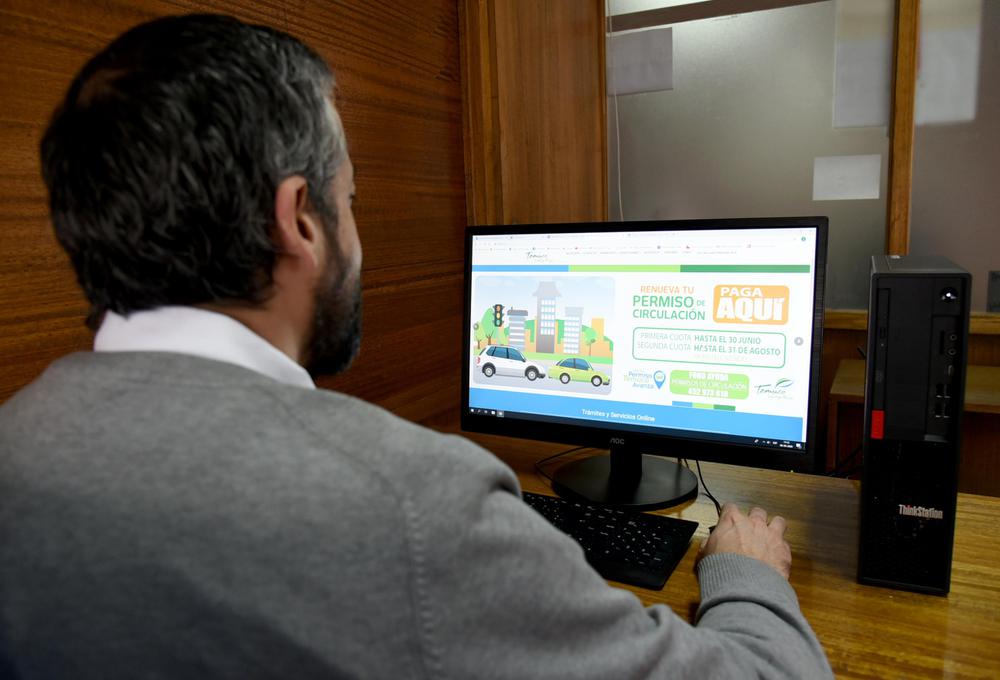 Pago de permisos de circulación en Temuco.