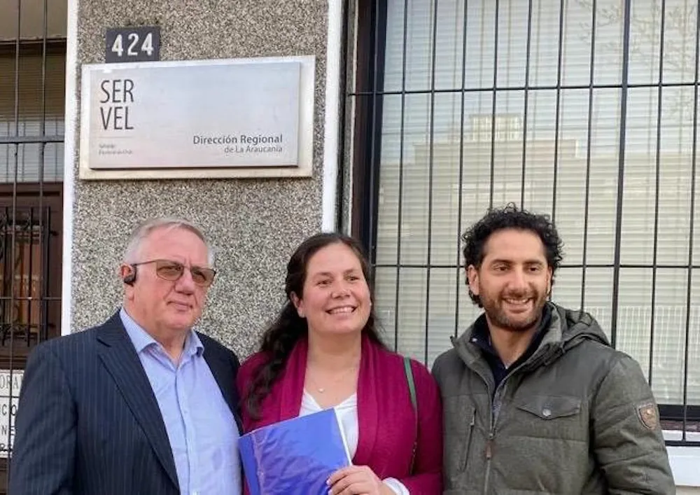 Katalina Gudenschwager en el Servel