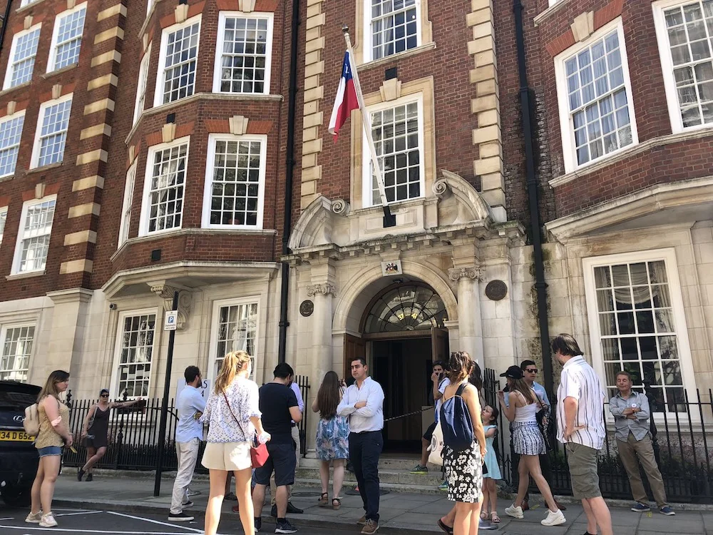 Embajada chilena en Reino Unido