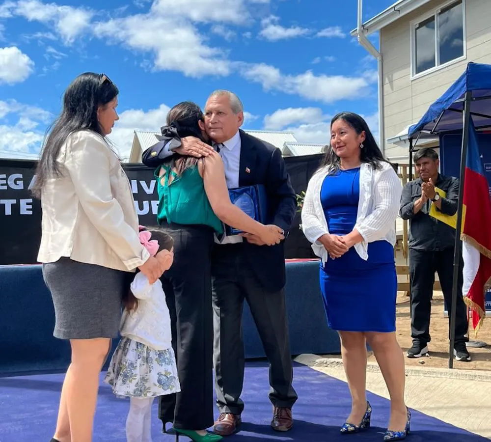 Exalcalde de Los Sauces Gaston Mella Arzola recibe reconocimiento