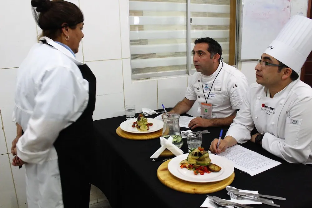 Concurso gastronómico unidad penal de Temuco