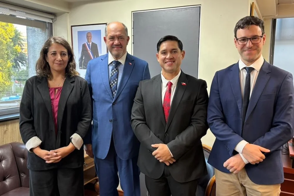 Seremi Paula Castillo - delegado presidencial - seremi Aaron Diaz y seremi Carlos Zirotti