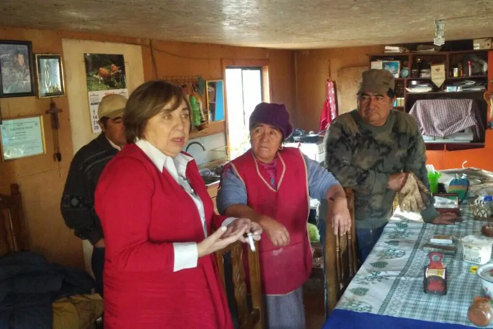 Maria Ines Perez en comunidades indigenas