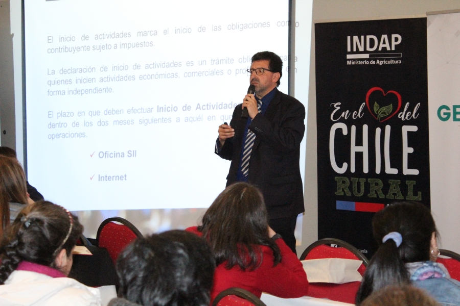 Capacitacion agricultores Indap