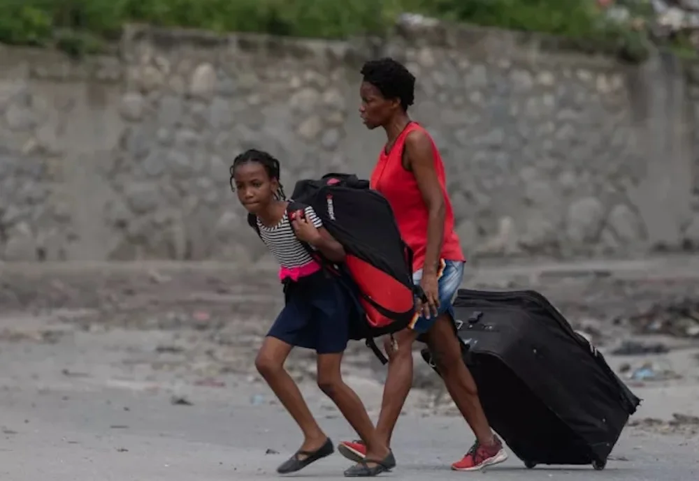 Migrantes haitianos - fotografia Unicef