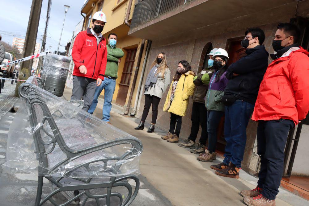 aseo las flores en Temuco presenta más de 90% de avance en remodelación 