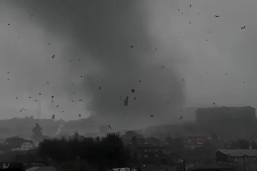 Tornado en Puerto Varas