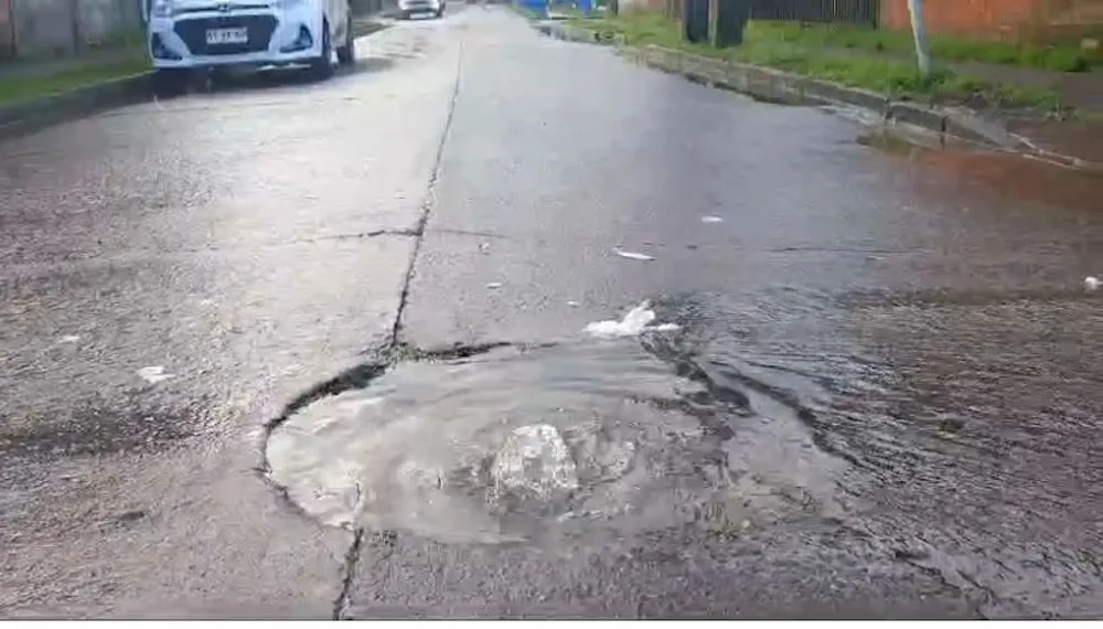 Alcantarillados colapsados Nueva Imperial