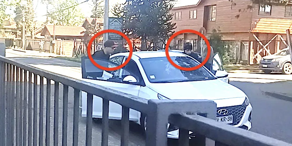 Robo auto 18 de Septiembre Temuco