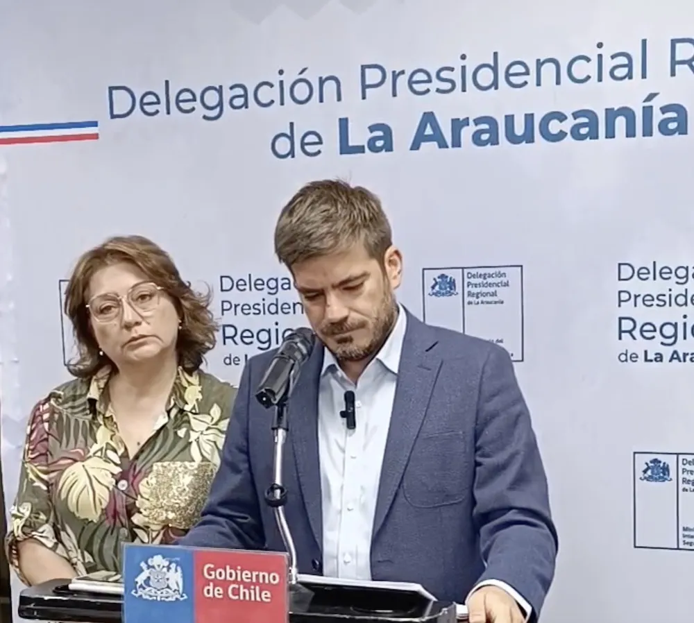 Delegado Jose Montalva y delegada Andrea Parra