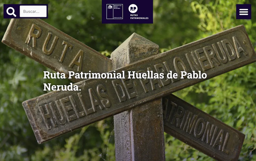 Huellas de Pablo Neruda