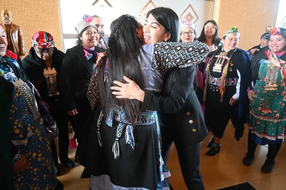Ministra Lincolao Día de La Mujer Indígena
