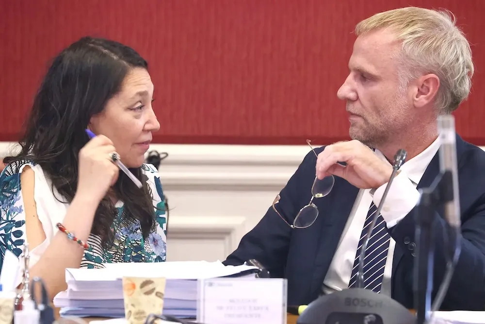 Senador Felipe Kast en comision de Hacienda