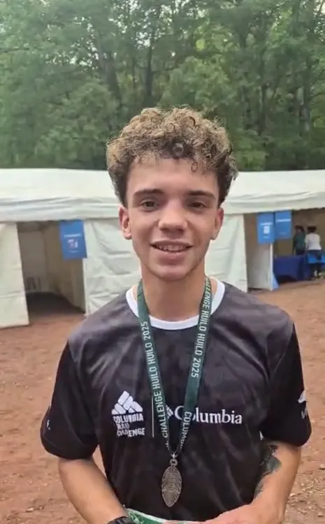 German Carrizo Thumann - primer lugar carrera 10k Huilo Huilo