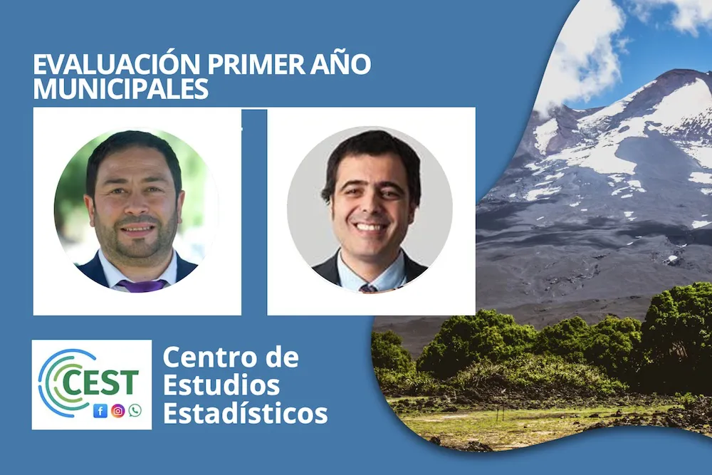 Alcaldes mejor evaluados Araucania 2025 CEST