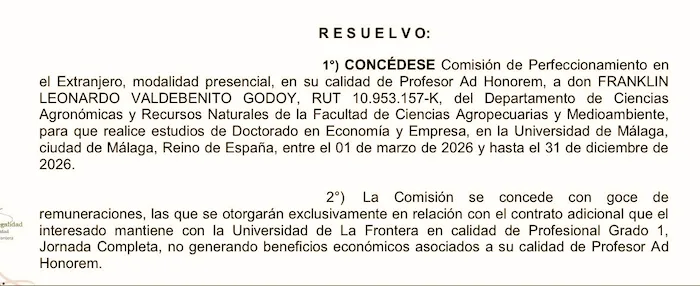 resol Franklin Valdebenito