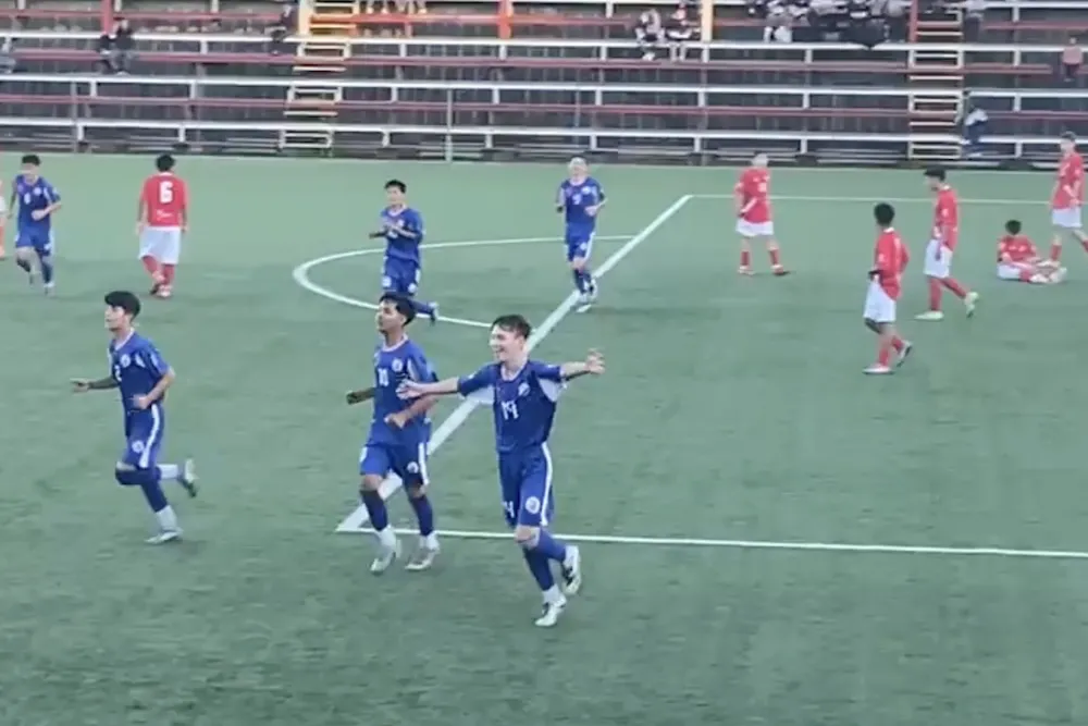 Golazo del Colegio Britanico de Temuco