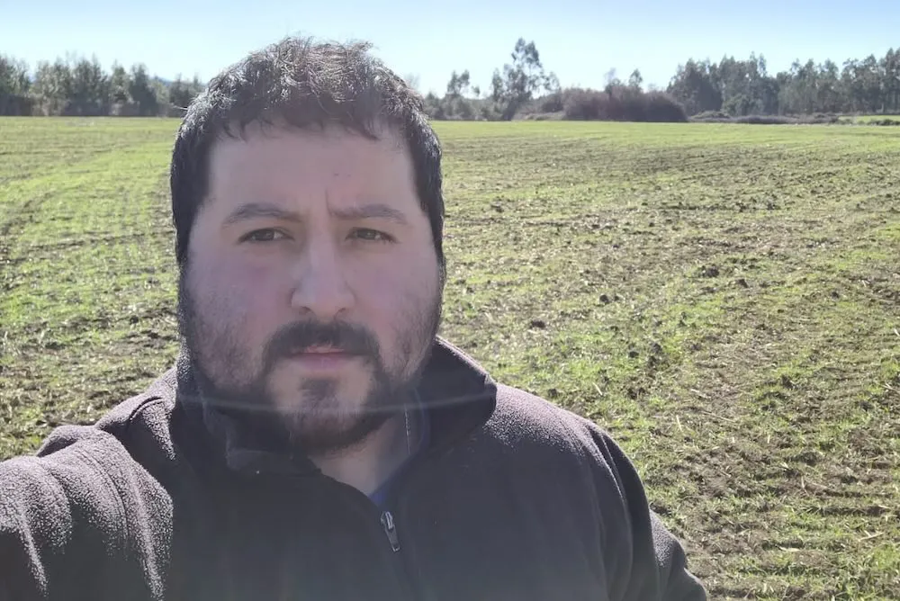 Camilo Guzman presidente agricultores