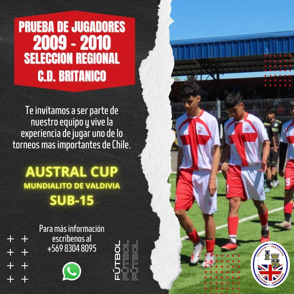 Prueba de Jugadores Colegio Britanico