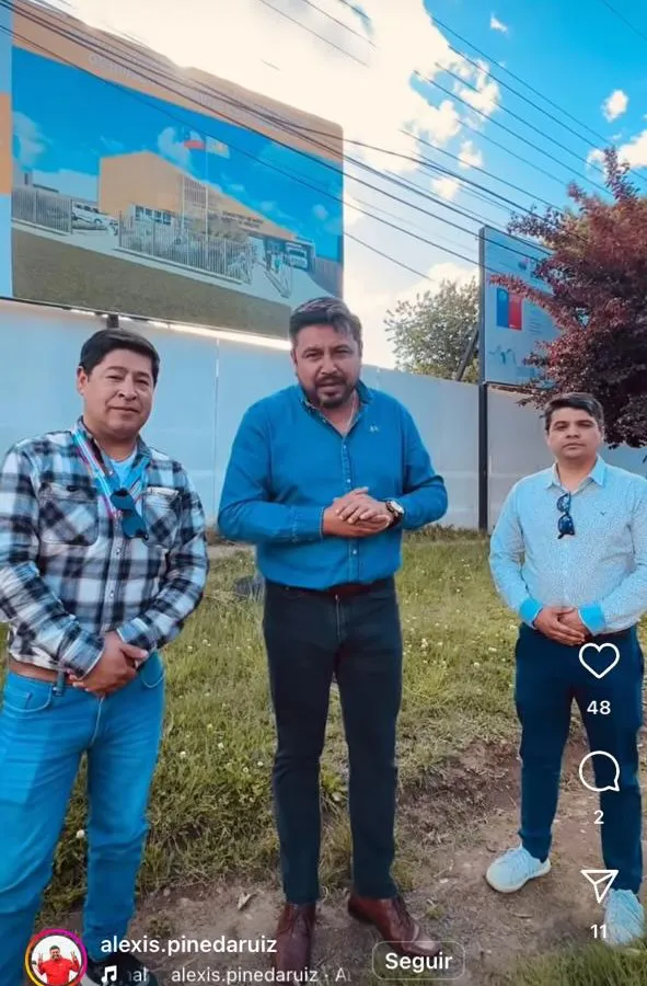 Alcalde Alexis Pineda apoya a Luciano Rivas