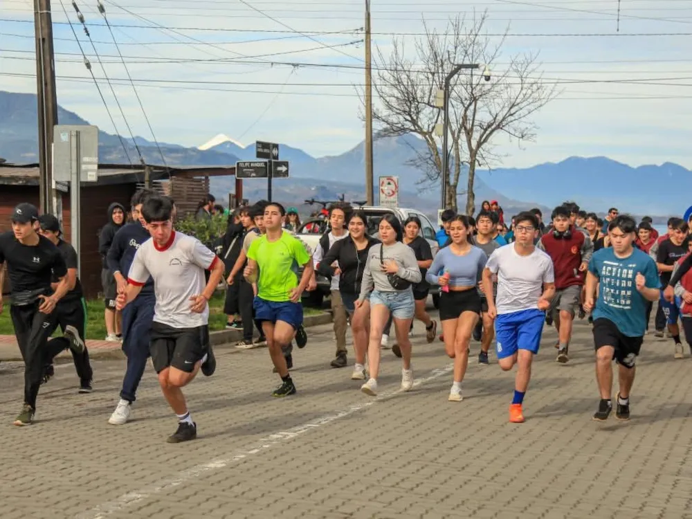 Lican Ray celebra la 3ª tetratlón escolar recreativa
