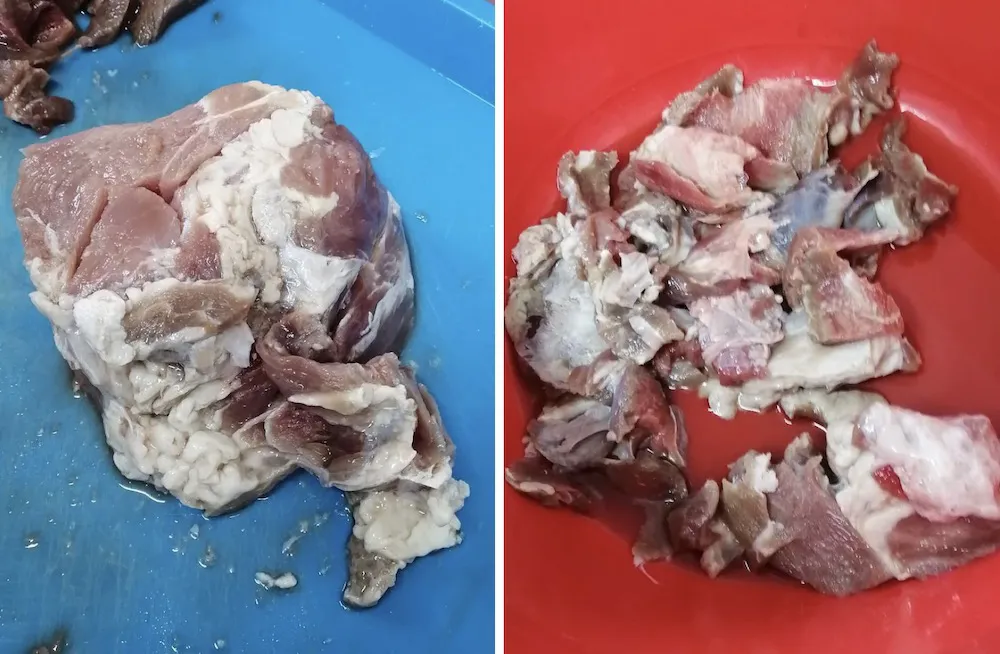 Carne en mal estado concesionaria Soser