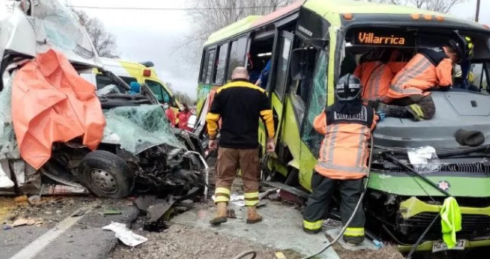 Accidente en Villarrica