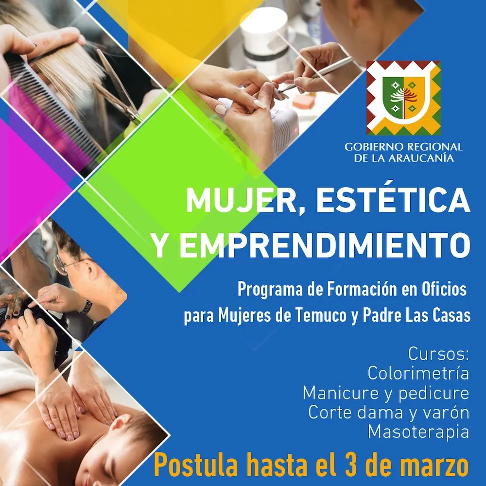 Flyer curso manicure GORE 2023