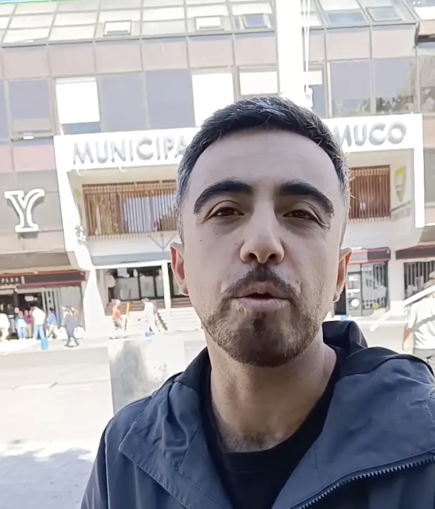 Felipe Valdebenito excandidato a alcalde de Temuco