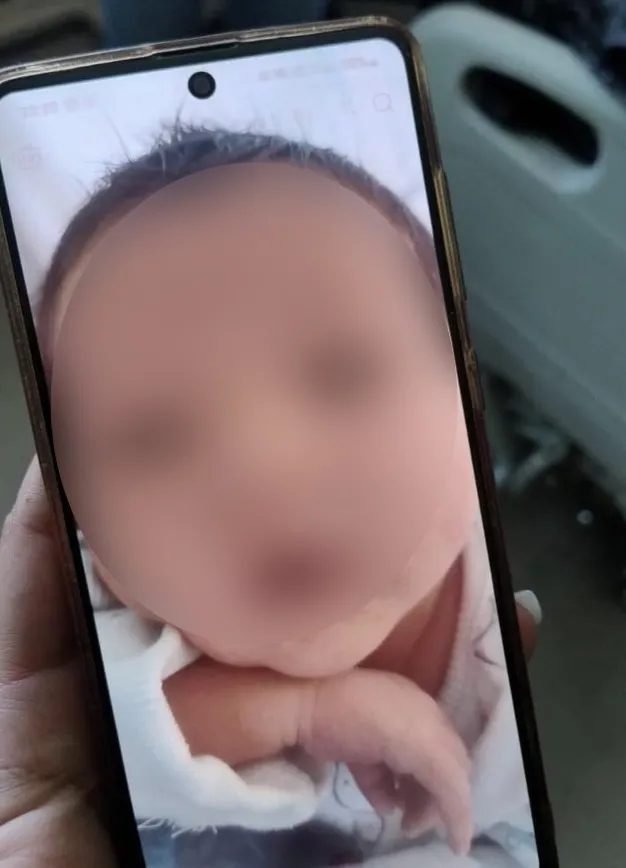 Bebe sustraida es encontrada en Padre Las Casas - fotografia referencial