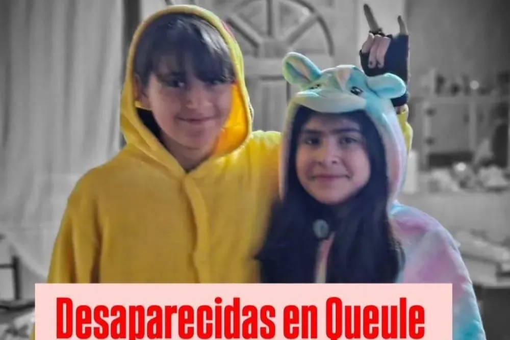 Ninas desaparecidas en Queule