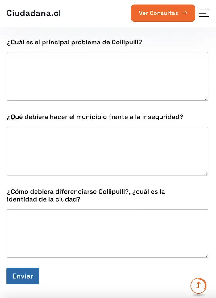 Collipulli Consulta Ciudadana