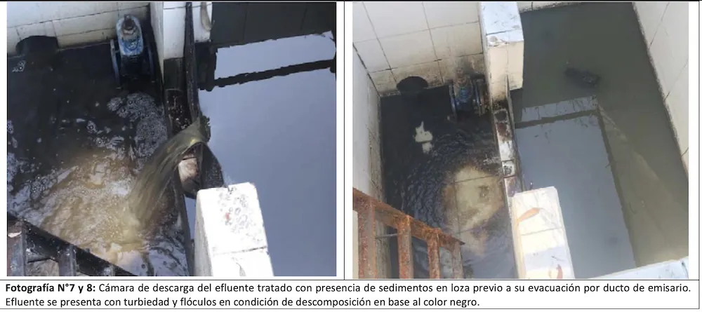 Evidencias fiscalizacion planta Aguas San Isidro San Ramon