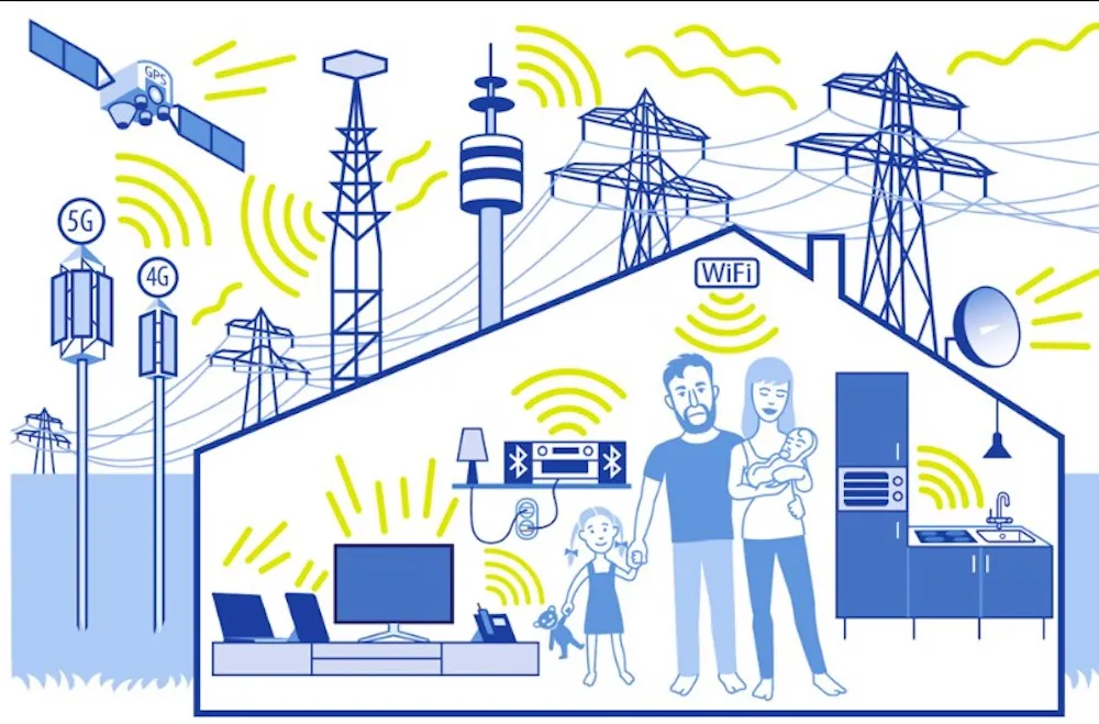 contaminación electromagnética